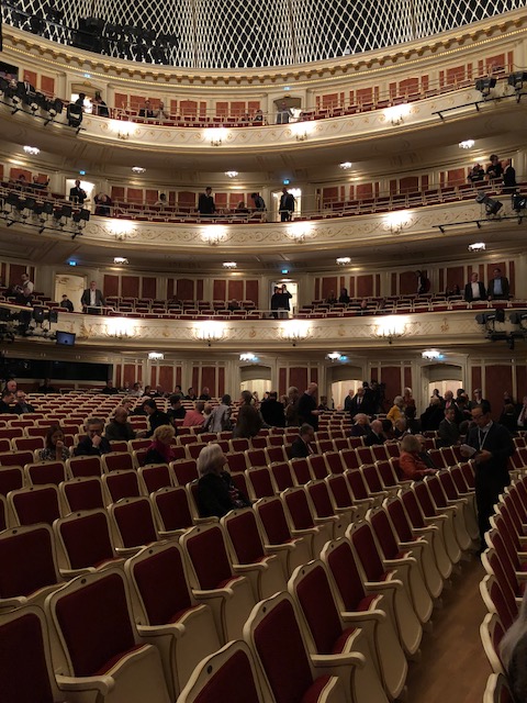 Berlin inside the Staats Opera, March 2018