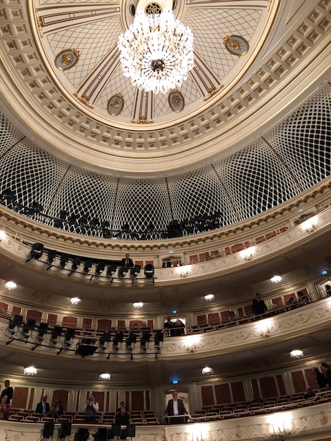 Berlin inside the Staats Opera, March 2018