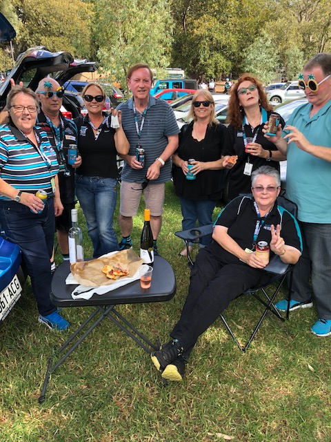 1st home game for Port Adelaide. Before the game there was a picnic lunch