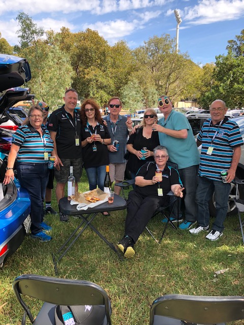 1st home game for Port Adelaide. Before the game there was a picnic lunch