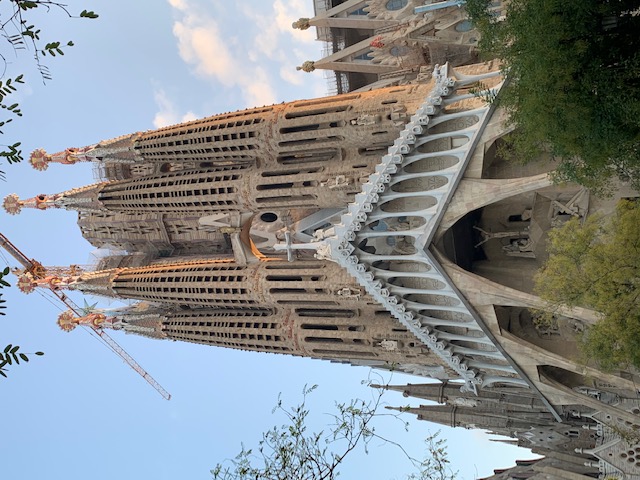 Basilica of the Holy Family in Barcelona, concelebrated Mass