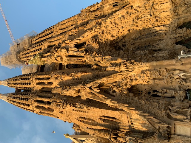 Basilica of the Holy Family in Barcelona, concelebrated Mass