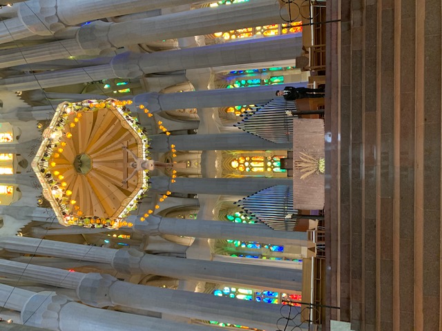 Basilica of the Holy Family in Barcelona, concelebrated Mass